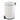 Pedaalemmer 5L wit, zwart of mat rvs