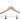 Kledinghanger beuken hout met clips